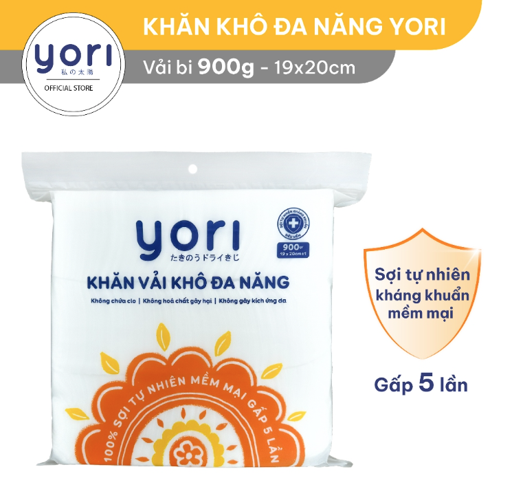 Khăn vải khô Yori 900gr